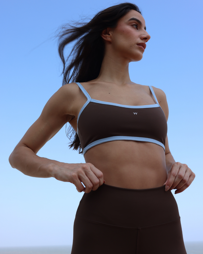 Micro Top + Leggings Dark Chocolate