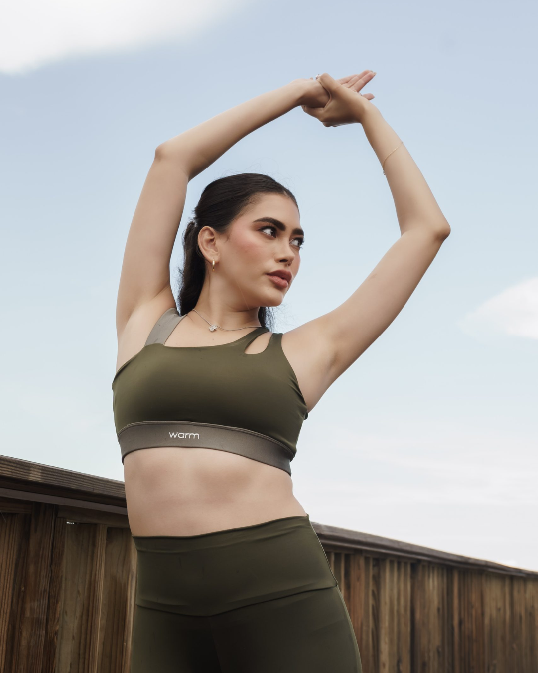 Solace Sport Bra Olive